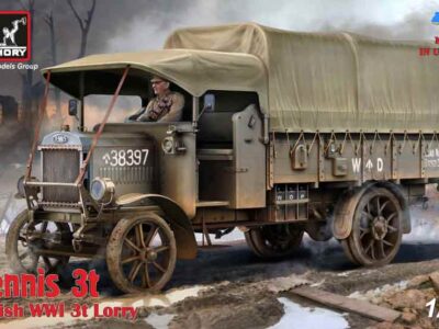 Dennis 3t – British WWI Lorry With Cargo Body