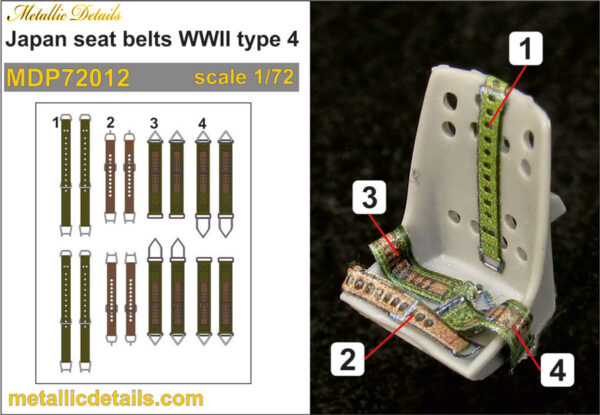Japan seat belts WWII type 4 - Imagen 2