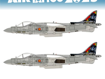 AIR TATTOO 2023  HARRIER AV-8B Plus – 9 Escuadrilla