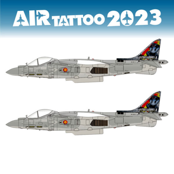 AIR TATTOO 2023  HARRIER AV-8B Plus – 9 Escuadrilla