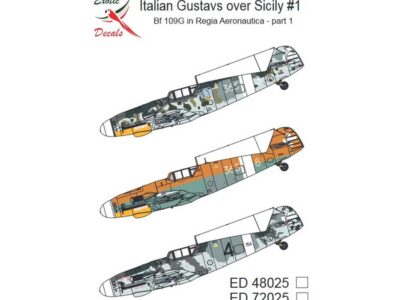Italian Gustavs over Sicily Bf-109 G in Regia Aeronautica Part 1