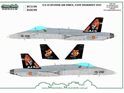 Spanish F/A 18 Nato Tiger Meet 2022