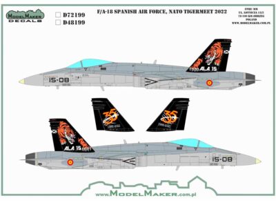 Spanish F/A 18 Nato Tiger Meet 2022