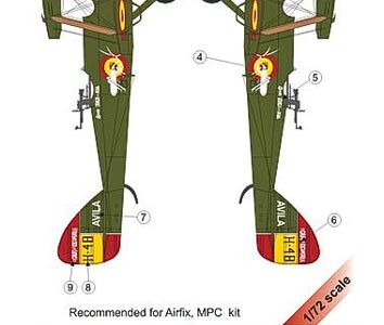1/72 De Havilland DH.4 over Spain