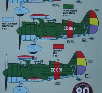 Polikarpov I-152 “Super Chato” Spanish republican A.F.
