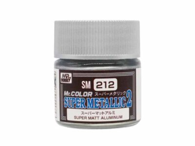 SM212 MrColor Super Metalic Super Matt Aluminium