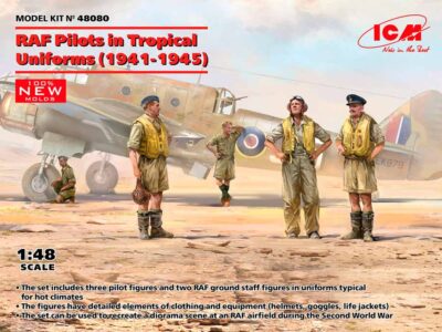 RAF Pilots in Tropical Uniforms (1941-1945)