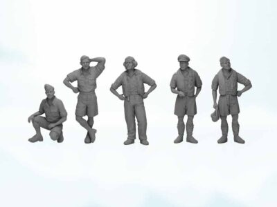 RAF Pilots in Tropical Uniforms (1941-1945)