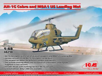Bell AH-1 G Cobra and M8A1 US Landing Mat (Limited Edition)